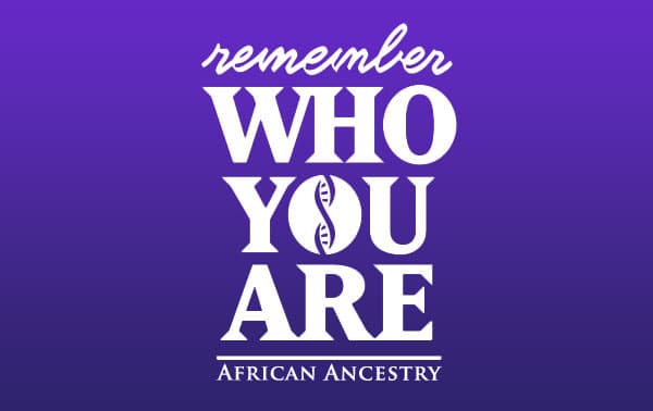 Remember Who You Are African Ancestry Logo