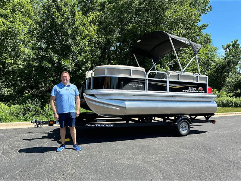 Tyler E. Pontoon Boat Winner