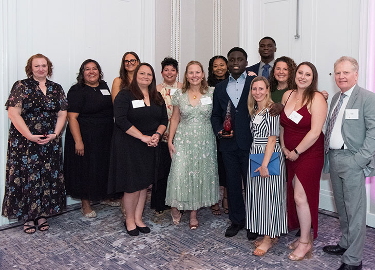 Smiling guests at the 2026 Imagine Gala.