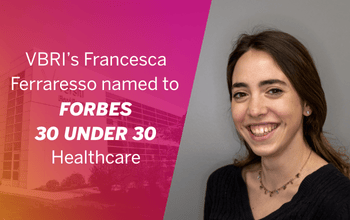 VBRI's Francesca Ferraresso named to Forbes 30 Under 30 Healthcare