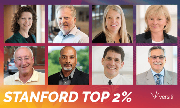 Pictures of VBRI Researchers that were included in the Stanford top 2% list.