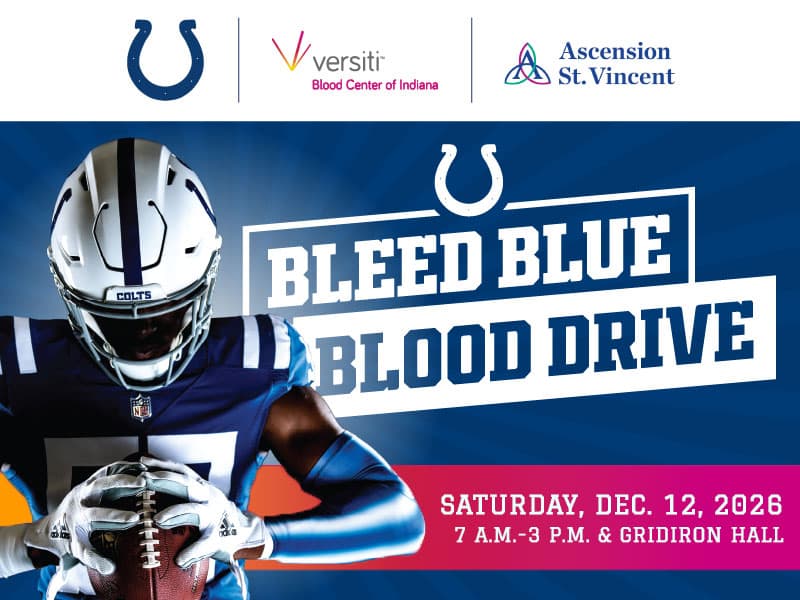 Bleed Blue Blood Drive, Saturday Dec. 12, 2026