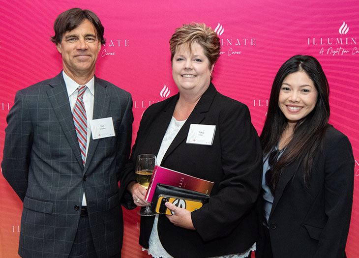 Guests posing for a picture at the 2026 Imagine Gala.