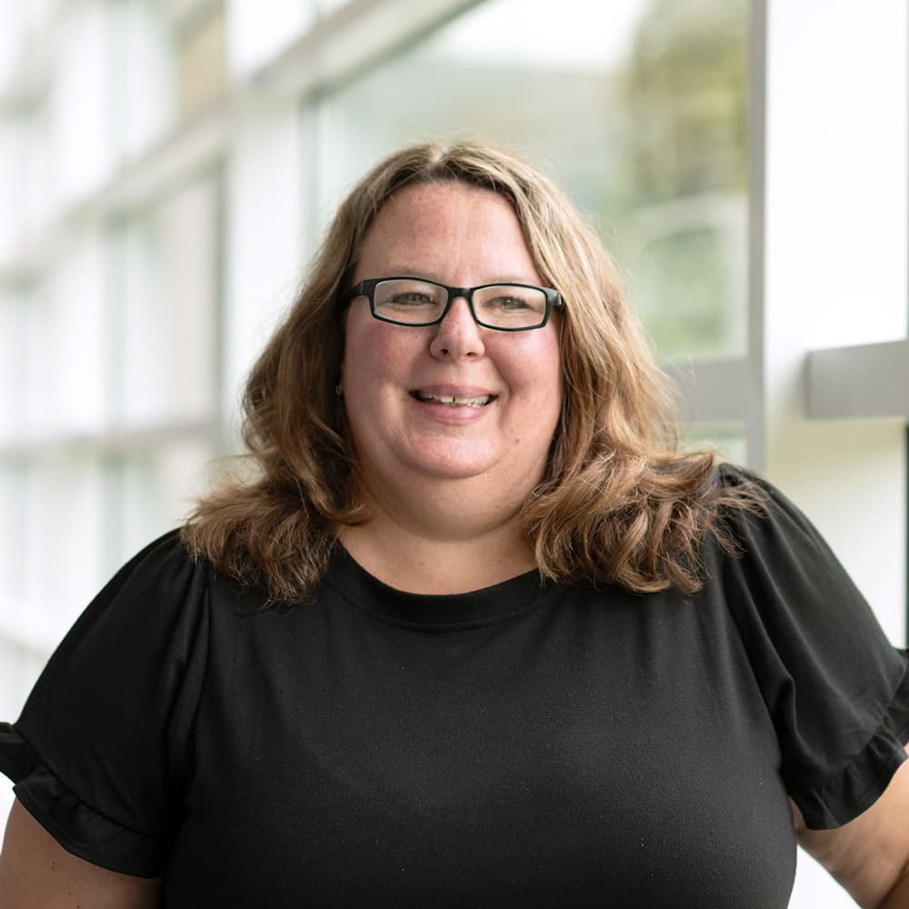 Nicole Leon, senior coordinator of the Histology Core at Versiti Blood Research Institute (VBRI)