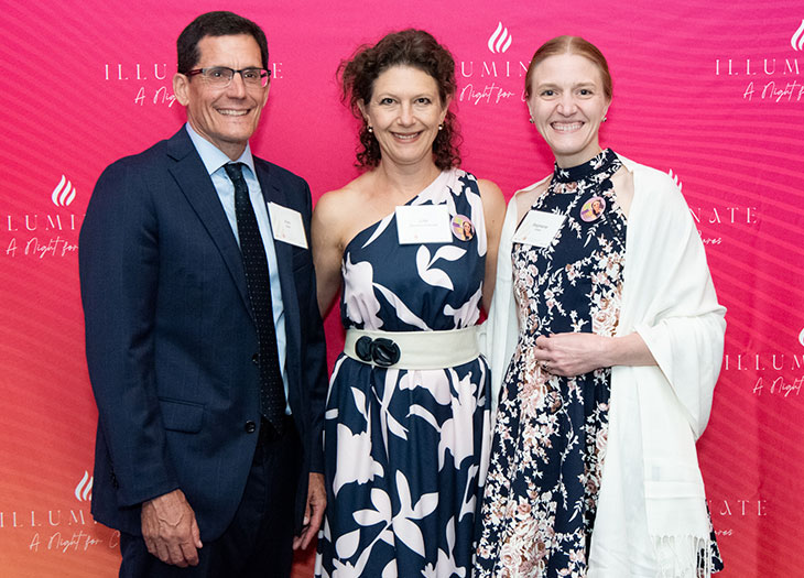 Guests posing for a picture at the 2026 Imagine Gala.